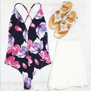 Rare Floral Bodysuit